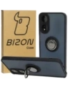 Wholesale Bizon Case Hybrid Ring Oppo A78 5G smoky with a black frame - BIZ600 - {ean13} - Hurt