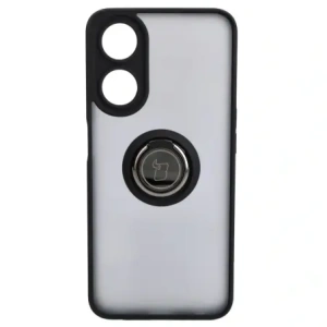 Wholesale Bizon Case Hybrid Ring Oppo A78 5G smoky with a black frame - BIZ600 - {ean13} - Hurt