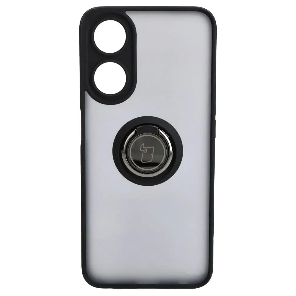 Wholesale Bizon Case Hybrid Ring Oppo A78 5G smoky with a black frame - BIZ600 - {ean13} - Hurt