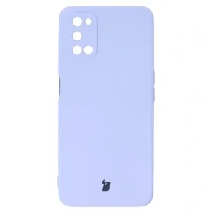 Bizon tok szilikon négyzet Oppo A52 / A72 / A92 világoslila
