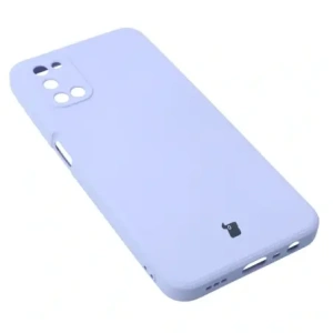 Bizon tok szilikon négyzet Oppo A52 / A72 / A92 világoslila