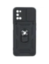Bizon Case CamShield Gyűrű Oppo A52/ A72/ A92 fekete