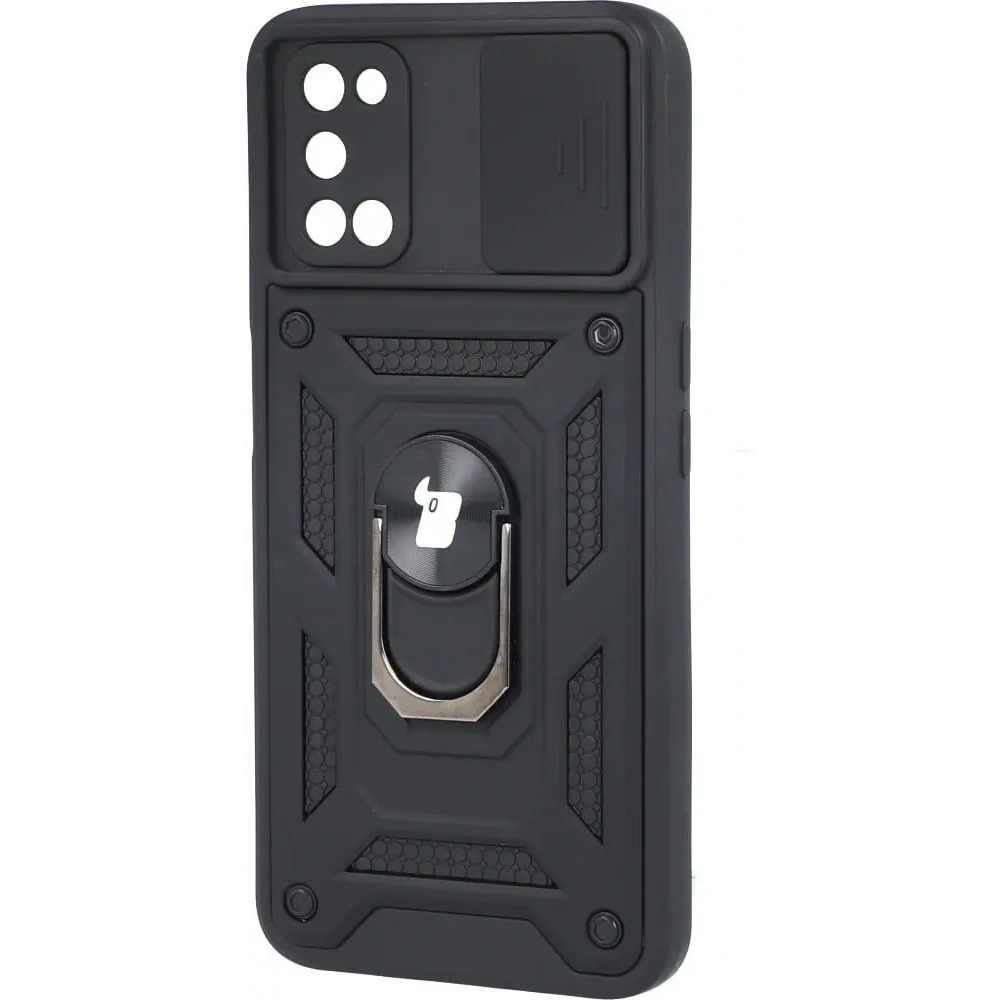 Wholesale Bizon Case CamShield Ring Oppo A52/ A72/ A92 black - BIZ603 - {ean13} - Hurt