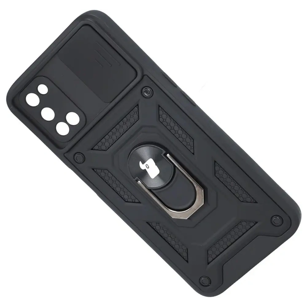 Hurtownia GSM - Bizon Case CamShield Ring Oppo A52/ A72/ A92 negru - BIZ603 - {ean13} - Hurt