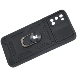 Bizon Case CamShield Gyűrű Oppo A52/ A72/ A92 fekete