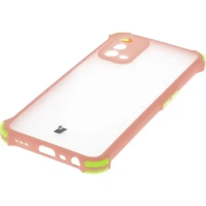 Etui Bizon Case AntiShock Hybrid do Oppo A93 5G / OnePlus Nord N200 5G jasnoróżowe