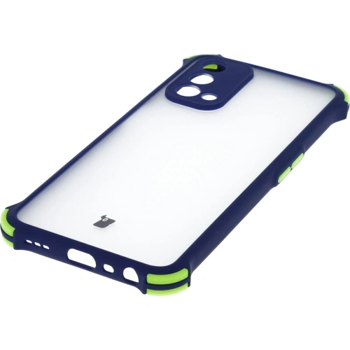 Etui Bizon Case AntiShock Hybrid do Oppo A93 5G / OnePlus Nord N200 5G granatowe