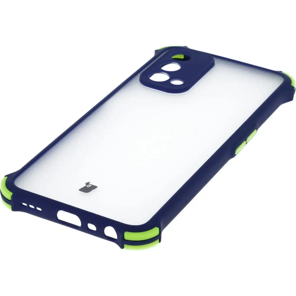 Wholesale Bizon Case AntiShock Hybrid Oppo A93 5G / OnePlus Nord N200 5G navy blue - BIZ607 - {ean13} - Hurt