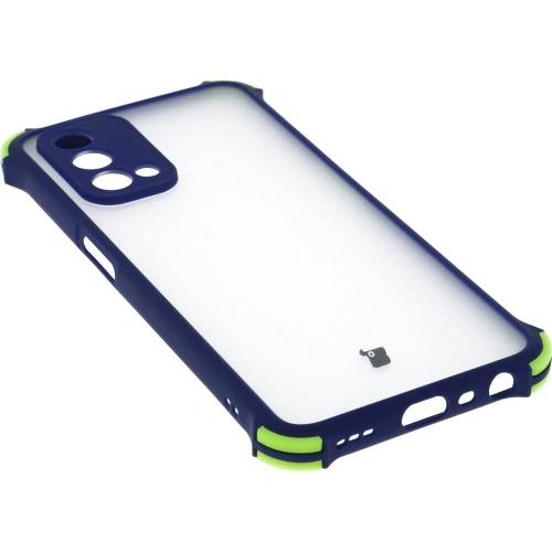 Etui Bizon Case AntiShock Hybrid do Oppo A93 5G / OnePlus Nord N200 5G granatowe