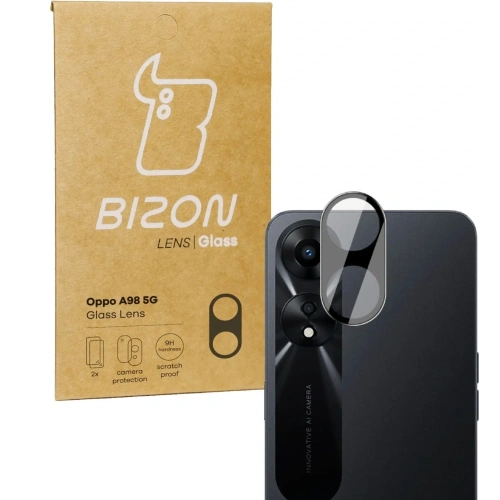 Szkło na aparat Bizon Glass Lens do Oppo A98 [2 PACK]