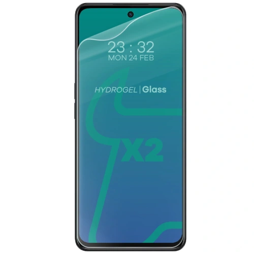 Folia hydrożelowa na ekran Bizon Glass Hydrogel do Oppo A98 [2 PACK]