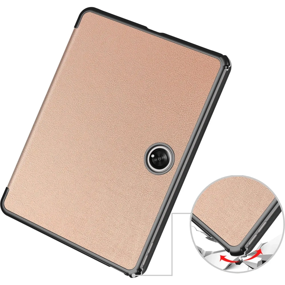 Hurtownia GSM - Caz Bizon Tab Croc Oppo Pad 2 / OnePlus Pad roz aurit - BIZ627 - {ean13} - Hurt