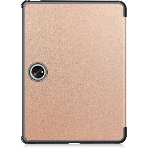 Etui Bizon Case Tab Croc do Oppo Pad 2 / OnePlus Pad różowozłote