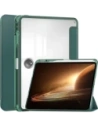 Bizon Case Tab Clear Satin Oppo Pad 2 / OnePlus Pad sötét zöld
