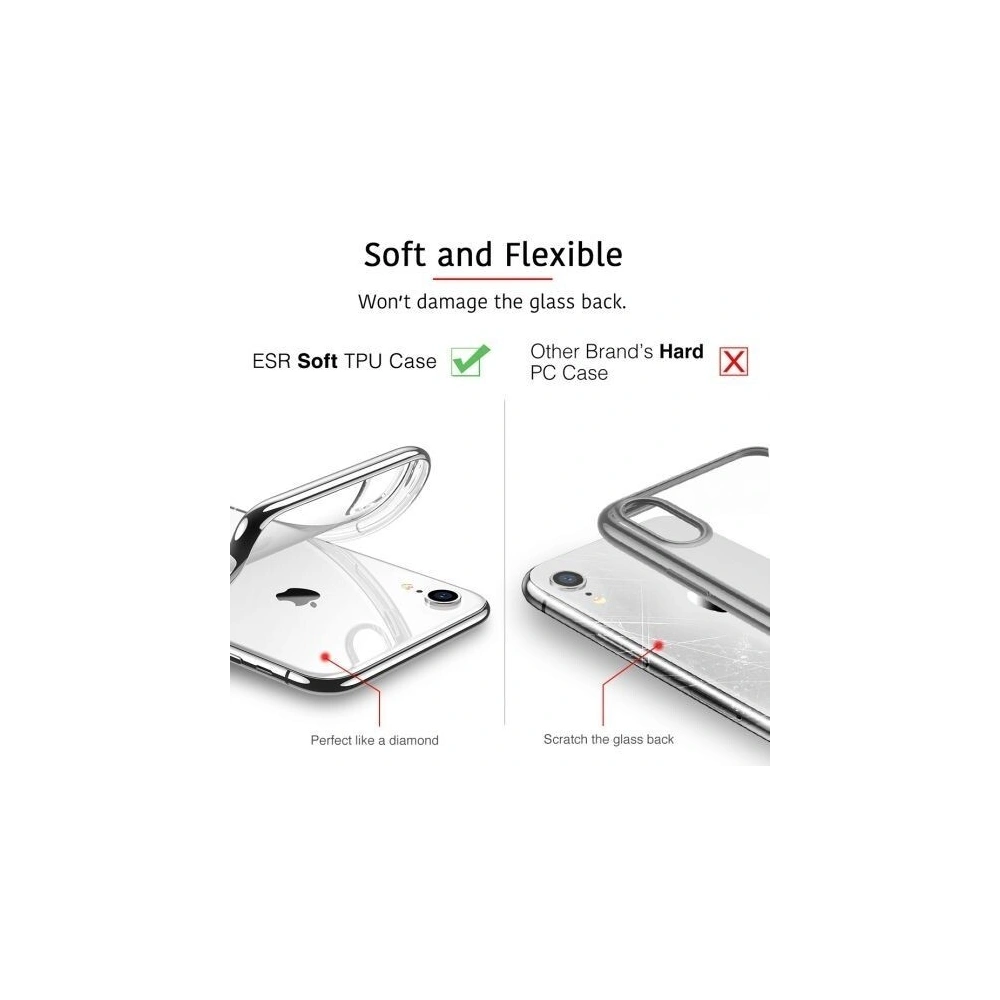Wholesale ESR Essential Apple iPhone XR Silver - ESR021SLV - {ean13} - Hurt