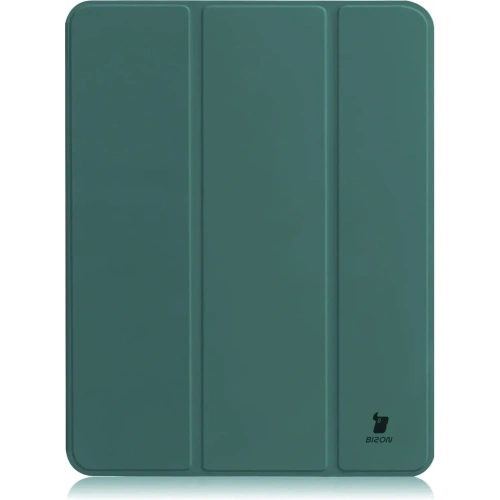 Etui Bizon Case Tab Clear Satin do Oppo Pad 2 / OnePlus Pad ciemnozielone