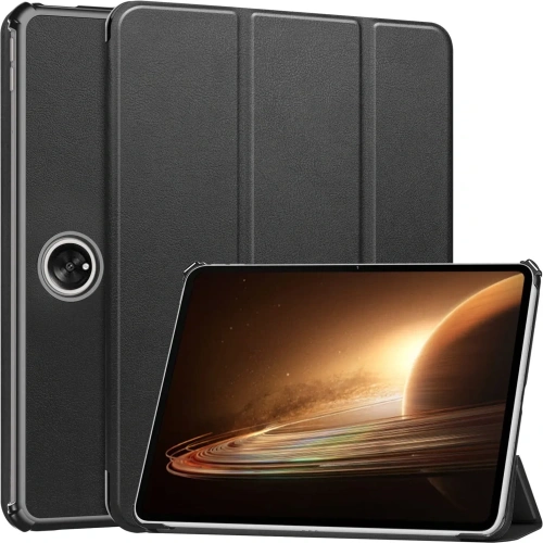 Etui Bizon Case Tab Croc do Oppo Pad 2 / OnePlus Pad czarne