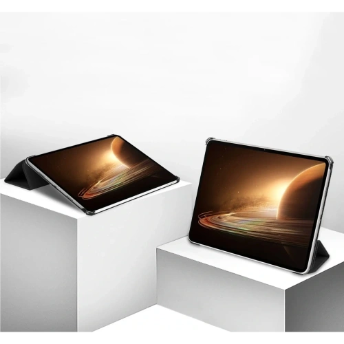 Etui Bizon Case Tab Croc do Oppo Pad 2 / OnePlus Pad czarne