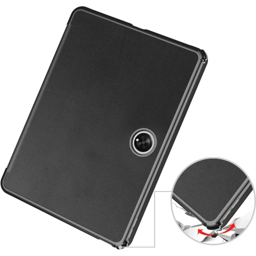 Etui Bizon Case Tab Croc do Oppo Pad 2 / OnePlus Pad czarne