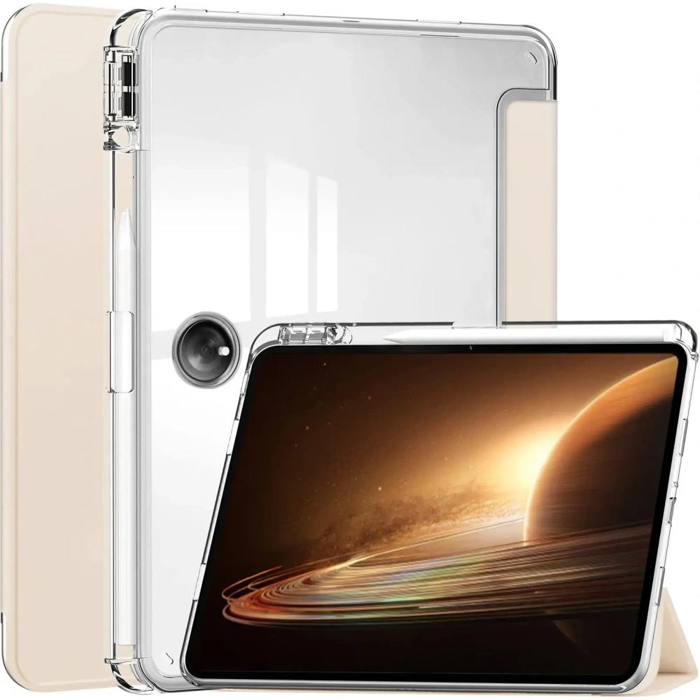 Hurtownia GSM - Bizon Case Tab Clear Satin Oppo Pad 2 / OnePlus Pad bézs - BIZ632 - {ean13} - Hurt