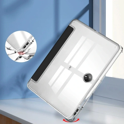 Etui Bizon Case Tab Clear Satin do Oppo Pad 2 / OnePlus Pad czarne