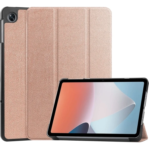 Etui Bizon Case Tab Croc do OPPO Pad Air różowozłote