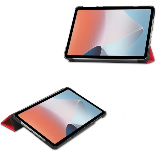 Etui Bizon Case Tab Croc do OPPO Pad Air czerwone