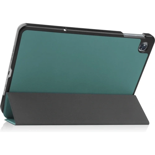 Etui Bizon Case Tab Croc do OPPO Pad Air ciemnozielone