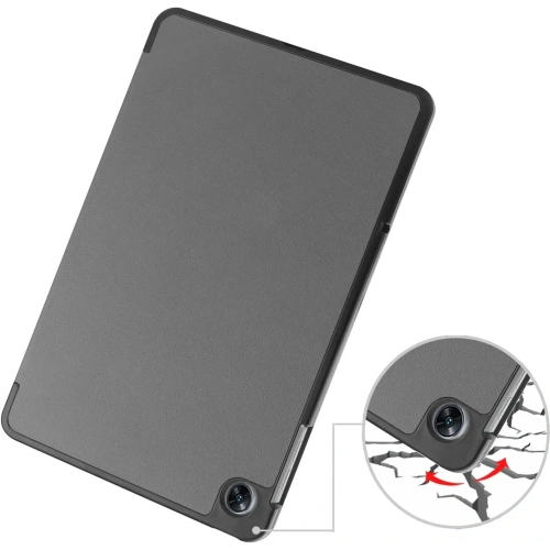 Etui Bizon Case Tab Croc do OPPO Pad Air szare