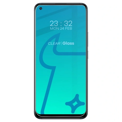 Szkło hartowane Bizon Glass Clear do Oppo Reno 4 Lite / Oppo Reno 5 / Realme 8 / Realme 8 Pro