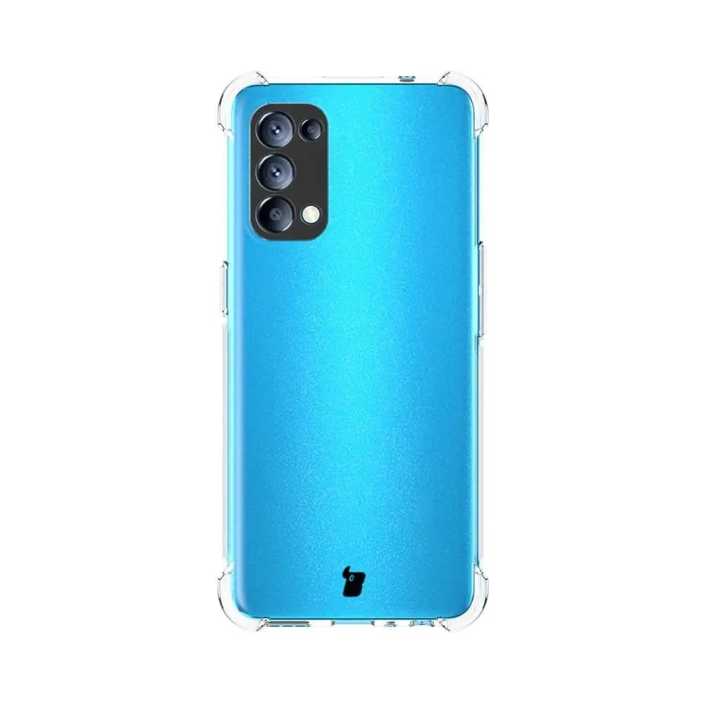 Wholesale Bizon Case Clear Pack case + 2x screen glass Oppo Reno 5 5G clear - BIZ643 - {ean13} - Hurt