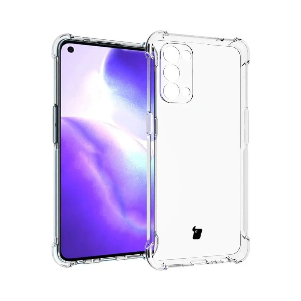 Wholesale Bizon Case Clear Pack case + 2x screen glass Oppo Reno 5 5G clear - BIZ643 - {ean13} - Hurt
