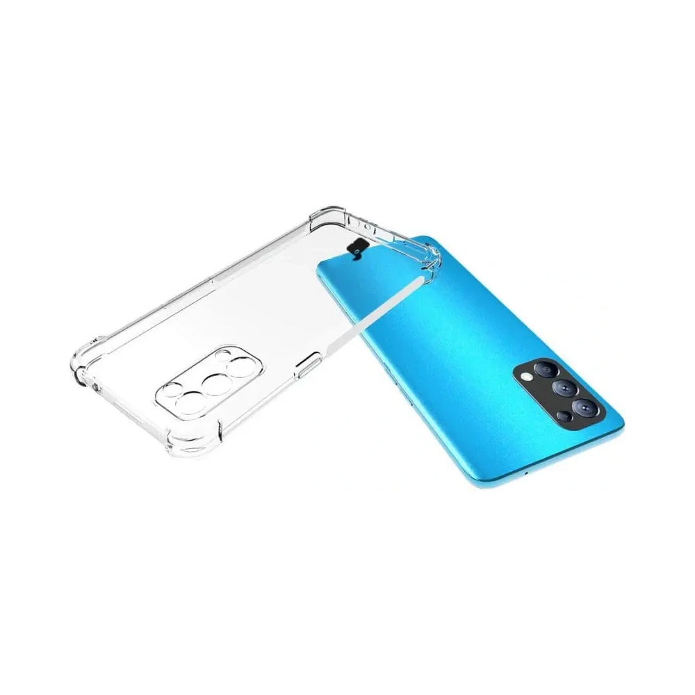 Wholesale Bizon Case Clear Pack case + 2x screen glass Oppo Reno 5 5G clear - BIZ643 - {ean13} - Hurt