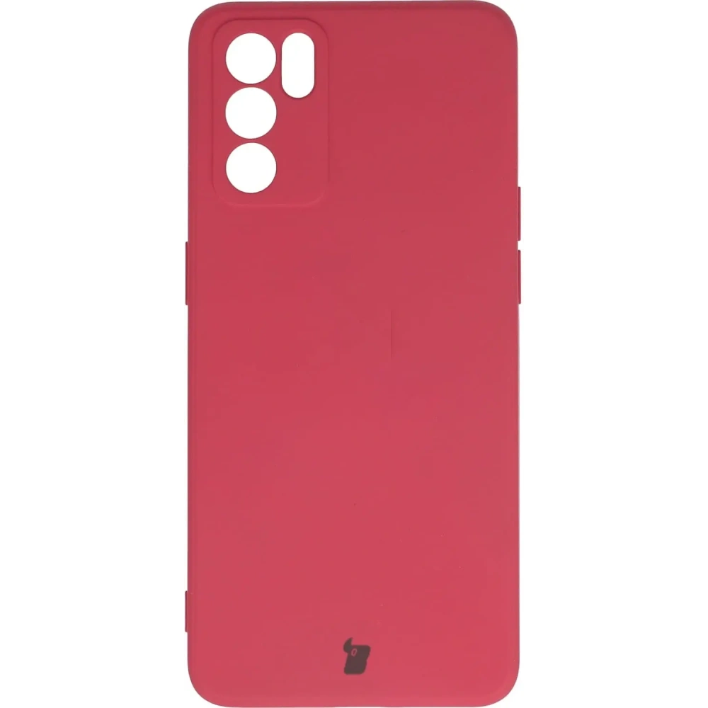 Wholesale Bizon Case Silicone Oppo Reno 6 5G dark pink - BIZ646 - {ean13} - Hurt