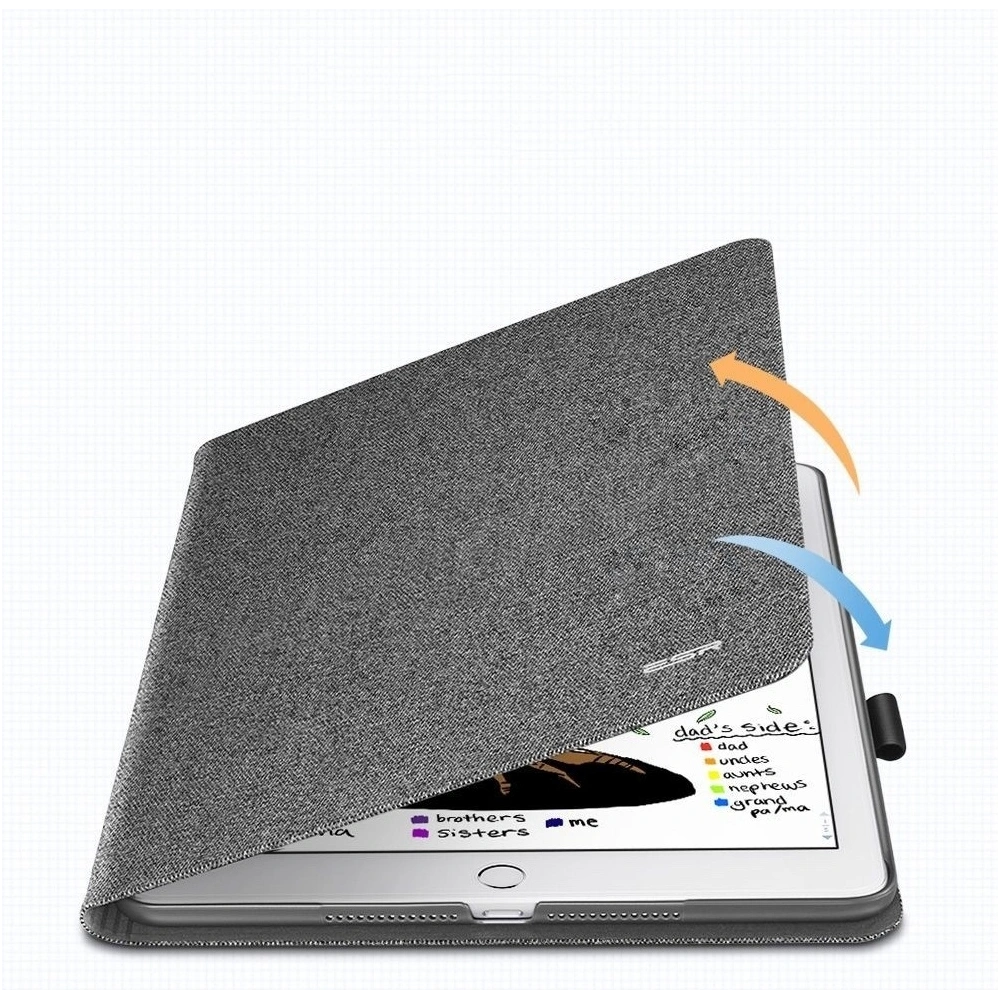 Hurtownia GSM - Etui ESR Simplicity Pencil Apple iPad 9.7 2017/2018 (5. i 6. generacji) Light Grey - ESR024GRY - {ean13} - Hurt