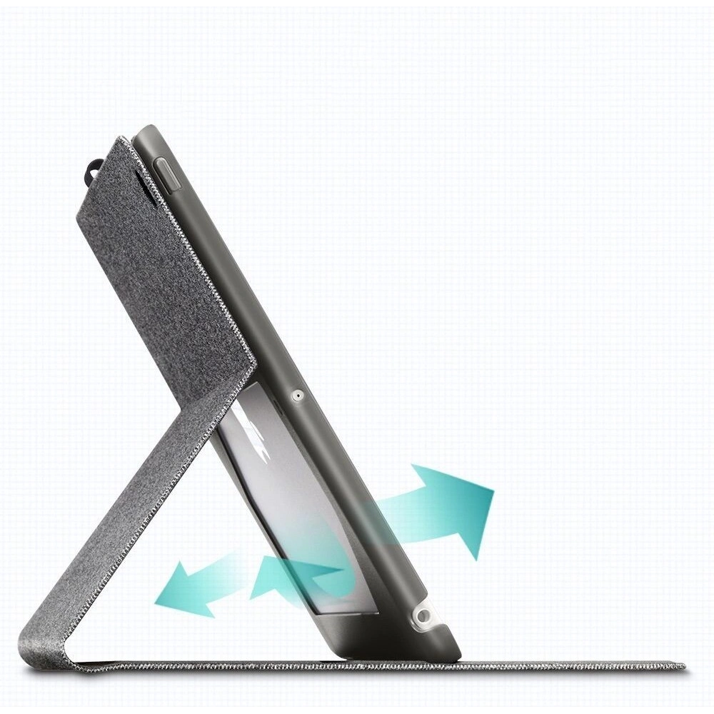 Hurtownia GSM - Etui ESR Simplicity Pencil Apple iPad 9.7 2017/2018 (5. i 6. generacji) Light Grey - ESR024GRY - {ean13} - Hurt
