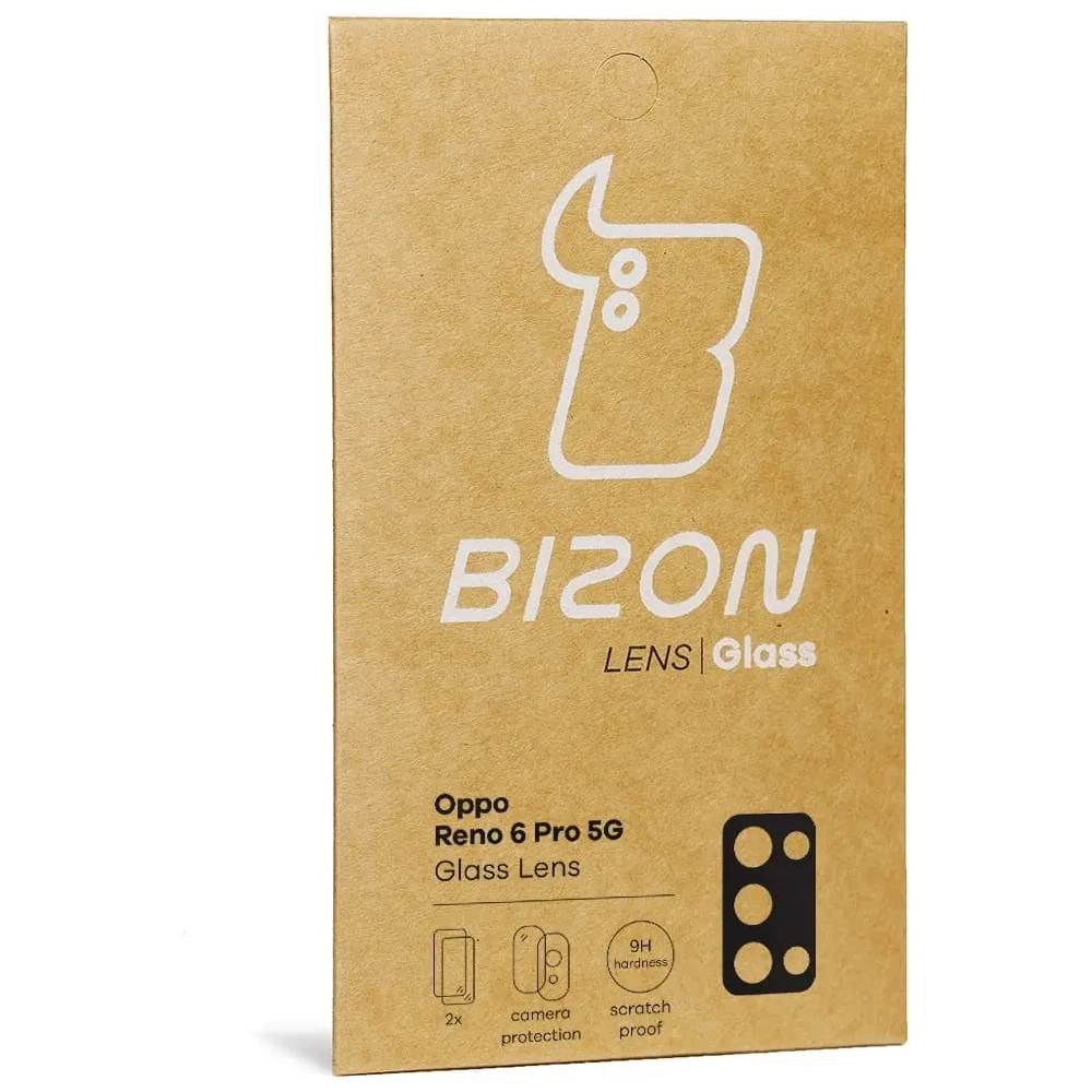 Hurtownia GSM - Bizon üveg lencse Oppo Reno 6 Pro 5G [2 Csomag] - BIZ652 - {ean13} - Hurt
