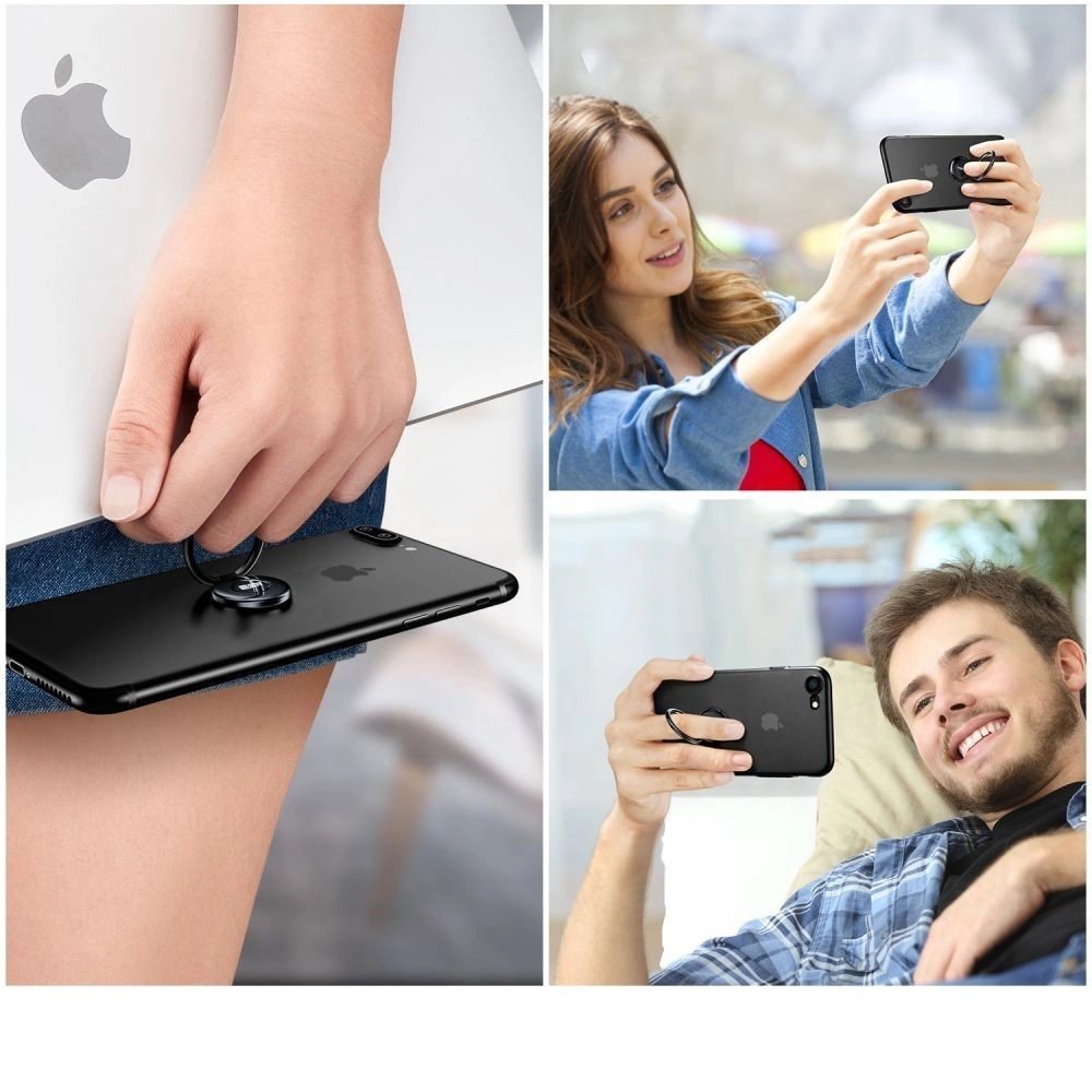 Wholesale ESR Magnetic Phone Ring Black - ESR025BLK - {ean13} - Hurt
