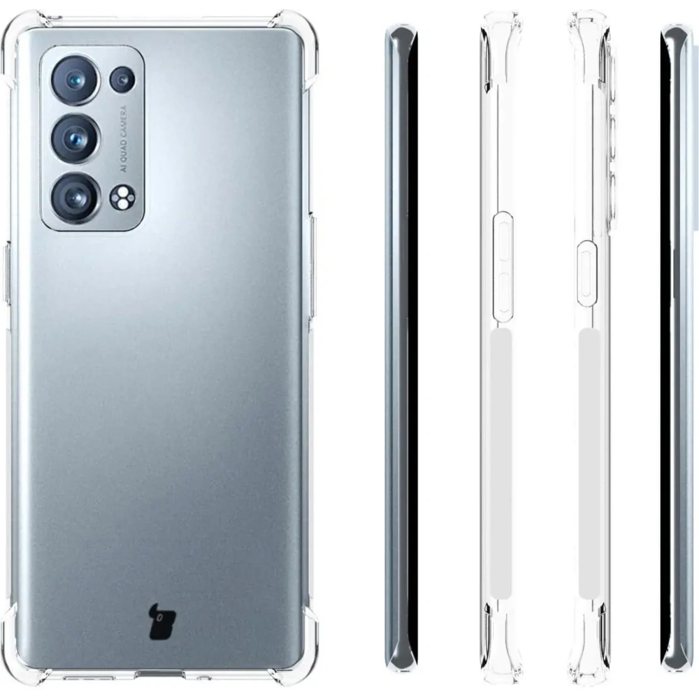 Hurtownia GSM - Bizon Case Clear Pack Hülle + 2x Displayschutzfolie für Oppo Reno 6 Pro 5G klar - BIZ654 - {ean13} - Hurt
