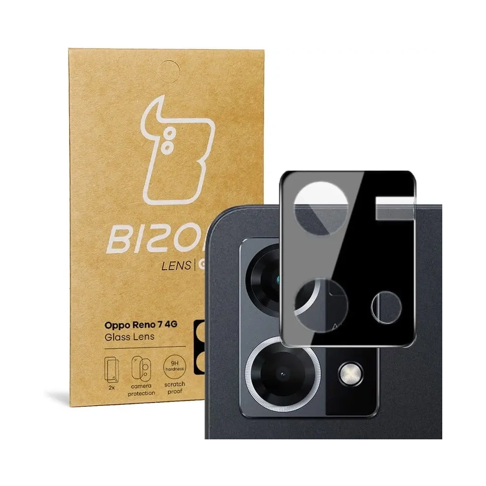 Hurtownia GSM - Bizon Lentilă din Sticlă Oppo Reno 7 4G [2 PACK] - BIZ656 - {ean13} - Hurt