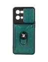 Bizon Case Camshield Card Slot Ring Oppo Reno 7 4G green