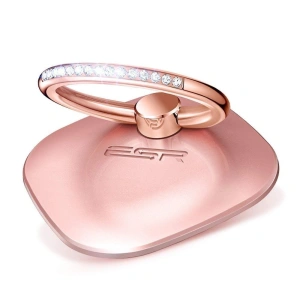 Uchwyt na palec ESR Swarovski Phone Ring Rose Gold