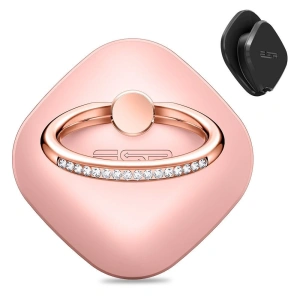 ESR Swarovski Phone Ring Rose Gold