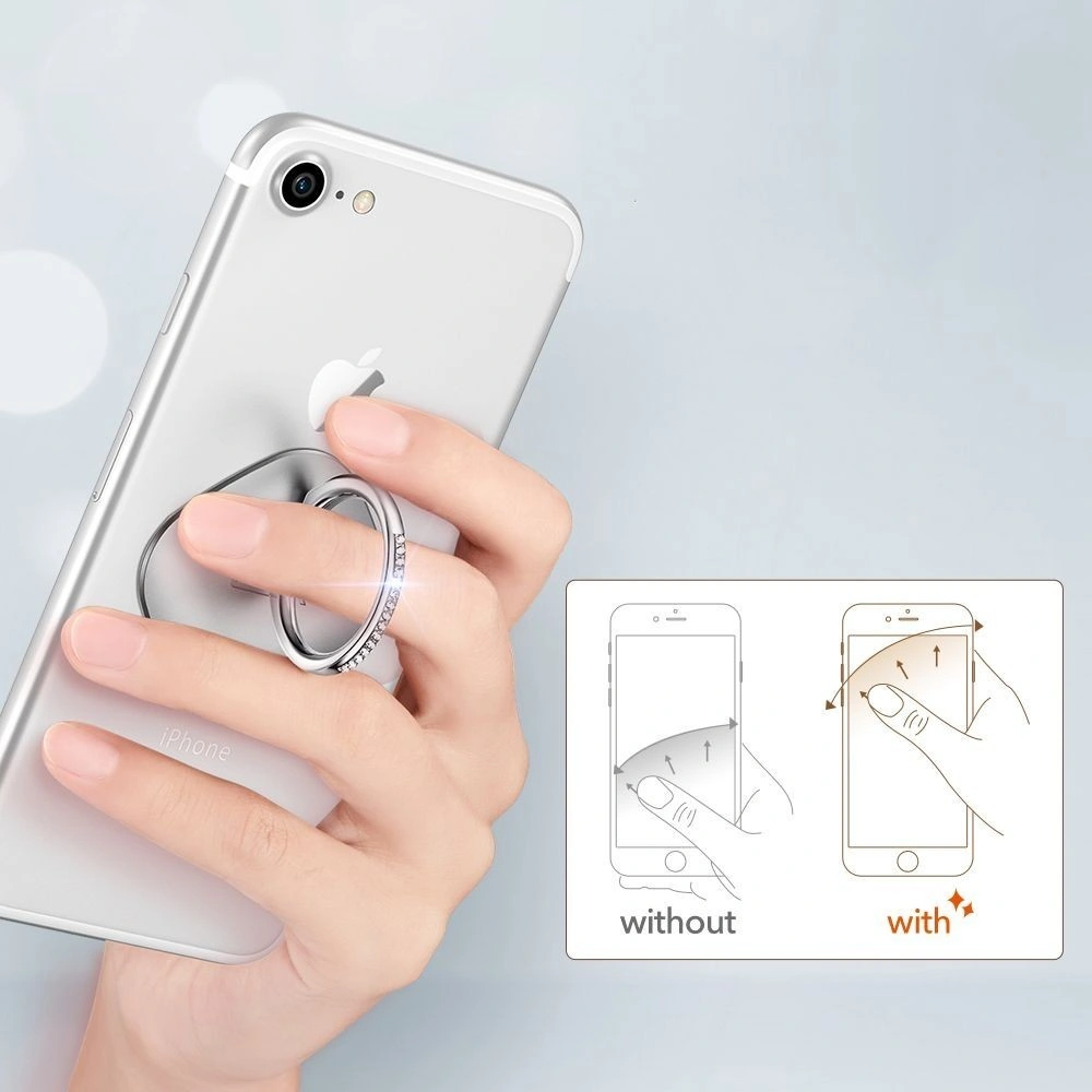 Hurtownia GSM - Uchwyt na palec ESR Swarovski Phone Ring Rose Gold - ESR027RS - {ean13} - Hurt