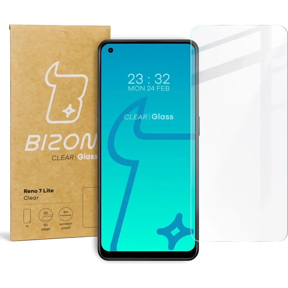 Hurtownia GSM - Tvrzené sklo Bizon Glass Clear pro Oppo Reno 7 Lite - BIZ662 - {ean13} - Hurt