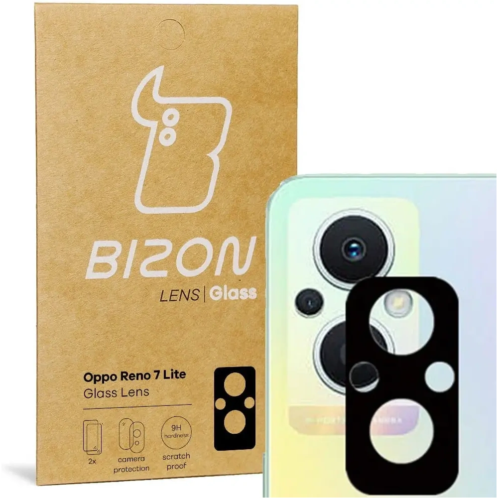 Wholesale Bizon Glass Lens Oppo Reno 7 Lite [2 PACK] - BIZ663 - {ean13} - Hurt