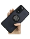 Bizon Case Hybrid Ring Oppo Reno8 T smoky with a black frame