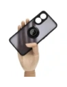 Wholesale Bizon Case Hybrid Ring Oppo Reno8 T smoky with a black frame - BIZ665 - {ean13} - Hurt
