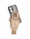 Wholesale Bizon Case Hybrid Ring Oppo Reno8 T smoky with a black frame - BIZ665 - {ean13} - Hurt