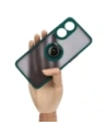 Hurtownia GSM - Bizon Case Hybrid Gyűrű Oppo Reno8 T füstös színben, sötétzöld kerettel - BIZ667 - {ean13} - Hurt